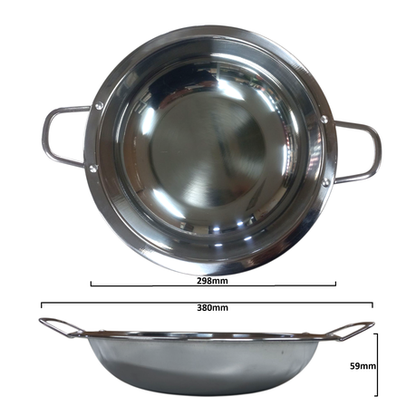 Stainless Steel Bar Sauce Pan 28cm