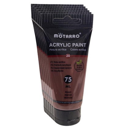 Motarro - Acrylic Paint - 75ml - 6 Pack - Ultramarine