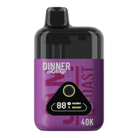 Dinner Lady Rechargeable Vape - Dessert Collection - 40K Puffs - Caramel Pudding
