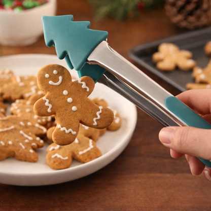 Gawin Kitchen Silicone Tipped Tongs - Orange