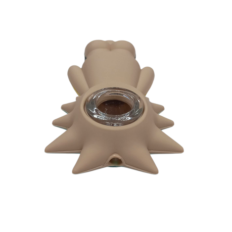 Silicone Rasta Pipe - Rick - Orange