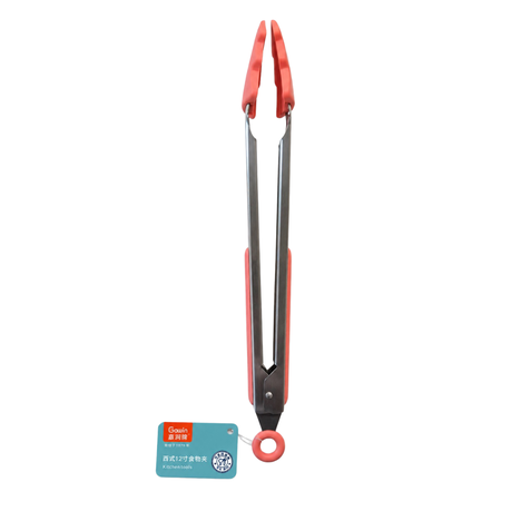 Gawin Kitchen Silicone Tipped Tongs - White