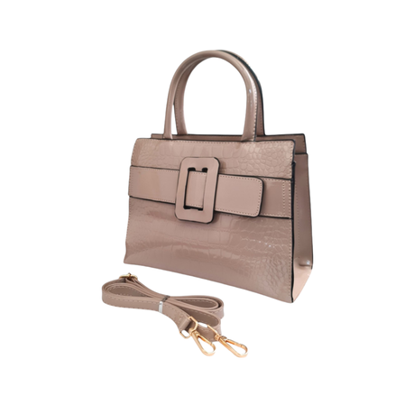 Elegant Women's Handbag with Practical Storage - Black