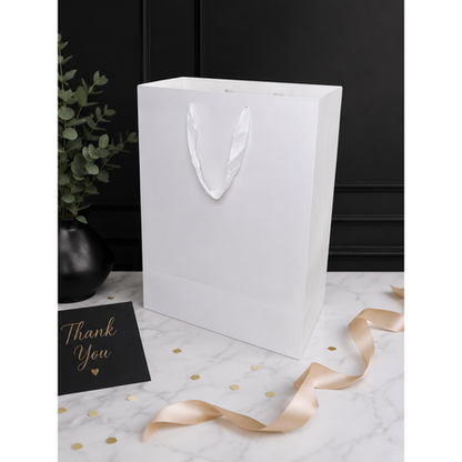 Boutique Bag - White 40×30×12cm
