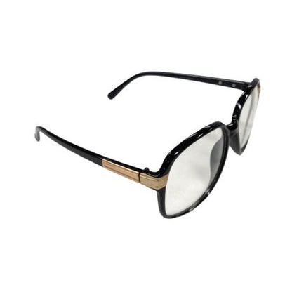Solar X Wayfarer Retro Sunglasses Clear Lens UV400 - Yellow