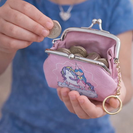 Purse with Clip - Unicorn Princess
