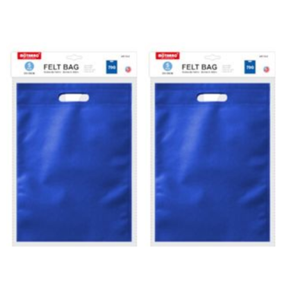 Motarro Felt Bag 25x30cm 70g 5PCS - 2 Pack - Blue