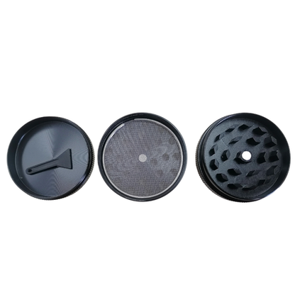 Herb Grinder 3 Piece Aluminum 50 x 36mm - Hypnotic
