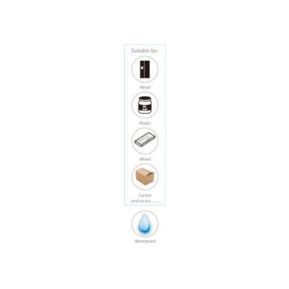 Motarro Permanent Marker Double Sided Black 6.5mm And 2.5mm - 3PCS