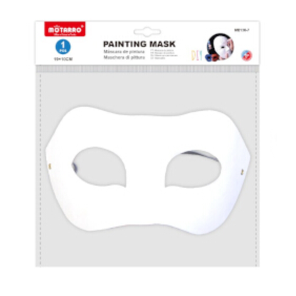 Motarro Painting Mask White - Royal 19x13cm