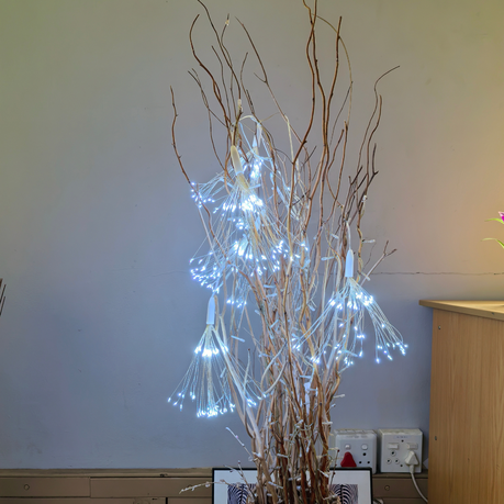 Fairy String Lights Starburst Firework Lights 100 LED - Cool White