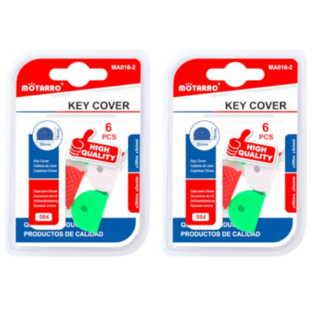 Motarro Key Cover 6 Piece - 2 Pack