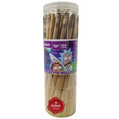 Debest Pre-Rolled Cones 100-Piece Brown