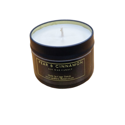 Scented Soy Massage Candles - Pear and Cinnamon