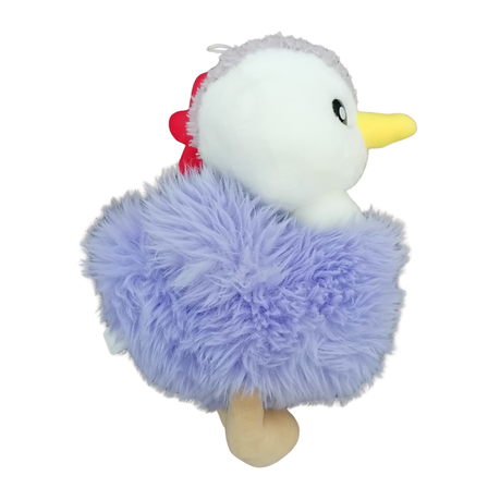 Kids Soft Toy Chicken - Purple 27×20cm