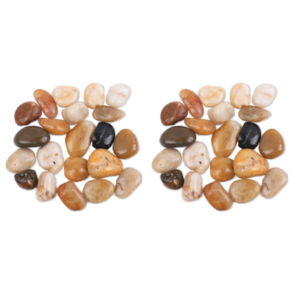 Motarro stones 1/2cm - 2 Pack - Dark Brown