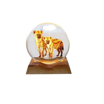 3D Creative Lamp - Hyena Illuminated Art Light