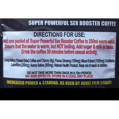 3 Sachets Pack Powerful Coffee for Men