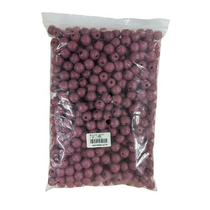 Wooden Beads - 14mm - +- 500 Gram Pack - Pink