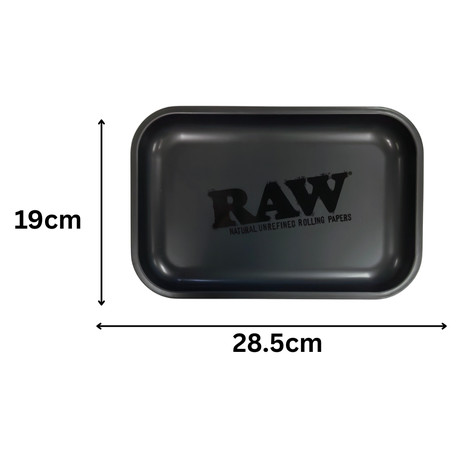 Rolling Tray - Black 19x28.5cm