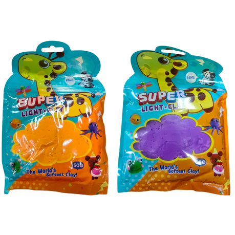 Animal Themed Light Clay - 12 Pack