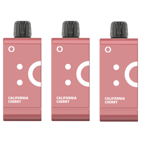Elf Bar 18000 Puffs Rechargeable Pod 50mg - California Cherry - 3 Pack