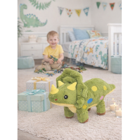Kids Soft Toy - Dinosaur 22×36cm - Green