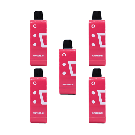 Elf Bar 9000 Puffs Rechargeable Pod 50mg - Watermelon - 5 Pack