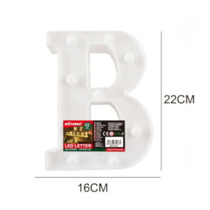 Motarro Led Letter Light 22cm - Letter F