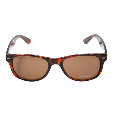 Lentes and Marcos "Prince-Lorenz" Polarised/UV400 Demi Wayfarer Sunglasses