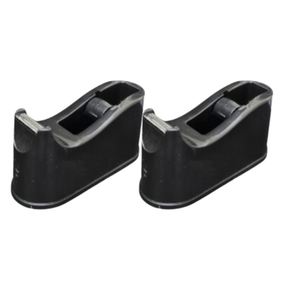 Motarro Tape Dispenser 192x73x86mm - Black 2 Pack