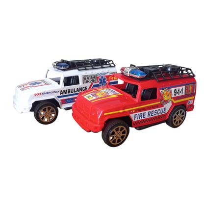 Emergency Vehicle - 2 Pack