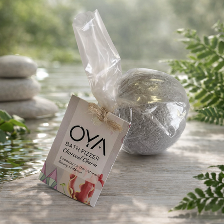 OYA - Bath Fizzer - 65 Grams - Charcoal Charm