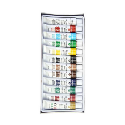 Motarro - Oil Color Paint Set of 12 x 12ml