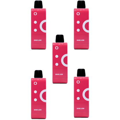 Elf Bar 9000 Puffs Rechargeable Pod 50mg - Sour Lush - 5 Pack