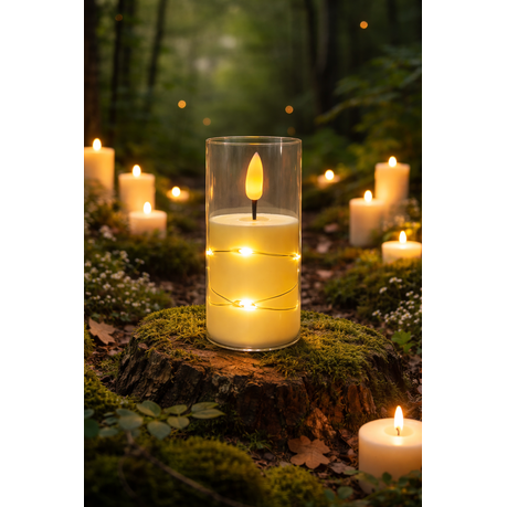 Battery Operated LED Candle - 10cm