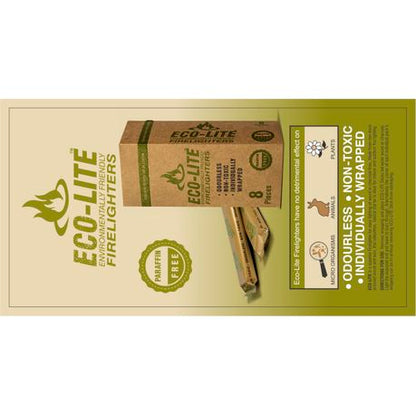 Eco-Lite Environmentally Friendly Firelighters 8 PCS
