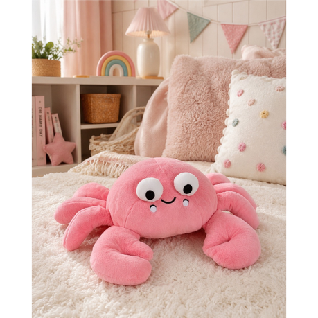 Soft Toy - Cute Crab - 50cm - Blue