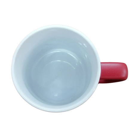 Red Ceramic Mug Make Your Own Magic
