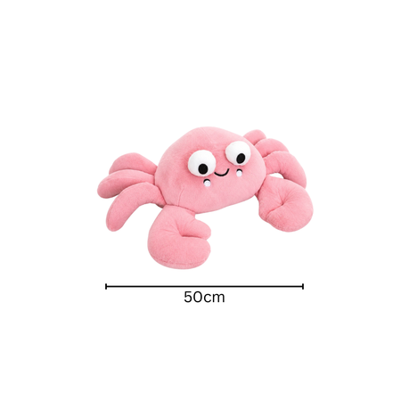 Soft Toy - Cute Crab - 50cm - Yellow