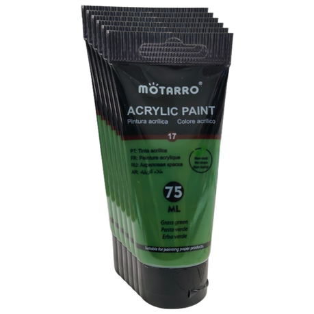 Motarro - Acrylic Paint - 75ml - 6 Pack - Complexion