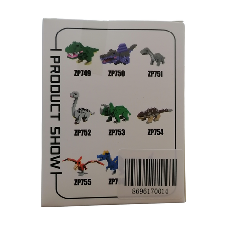 DIY Blocks Brontosaurus 158-piece