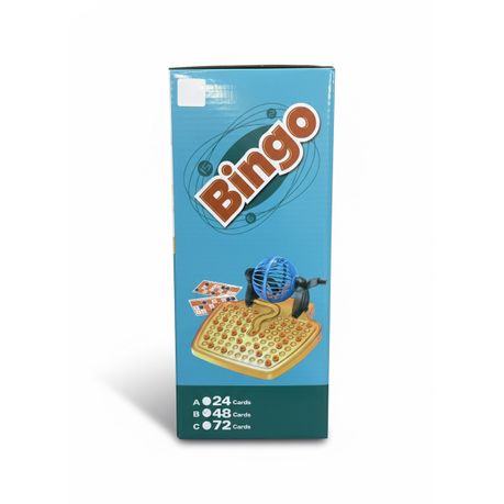Bingo Classic Lotto Game Machine - Family Board Game (90 Numbers)