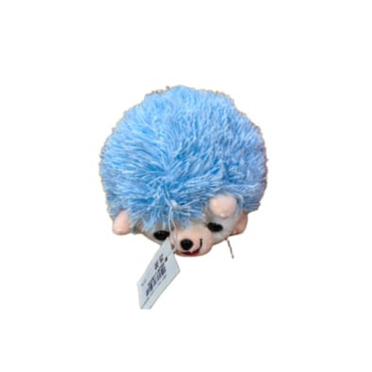 Soft Toy - 12cm Hedgehog - Light Blue