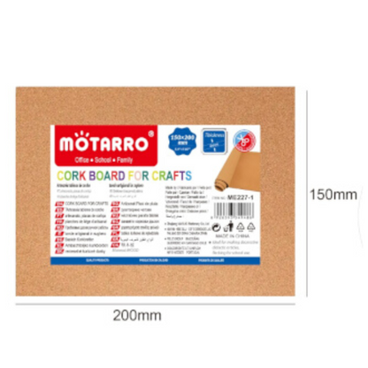 Motarro Cork BoardsFor Crafts - 300x400mm