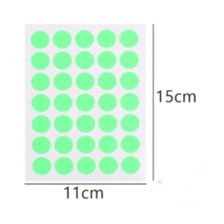 Motarro Self Adhesive Labels 5 Sheets - Smiley