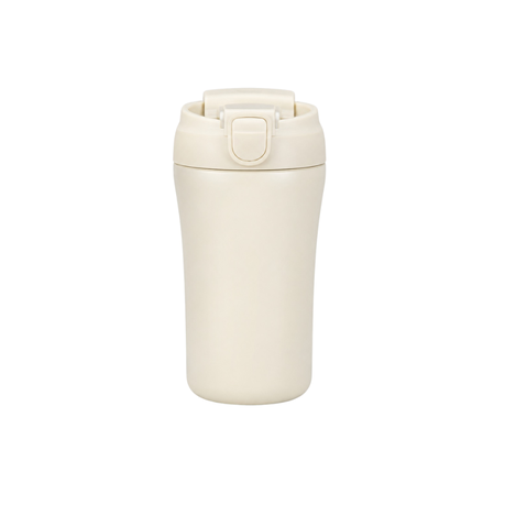 Travel Mug Flip Straw Lid - Black