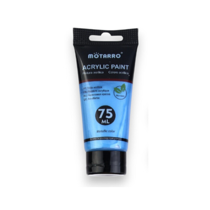 Motarro Acrylic Paint Metallic 75ml - Dark Blue