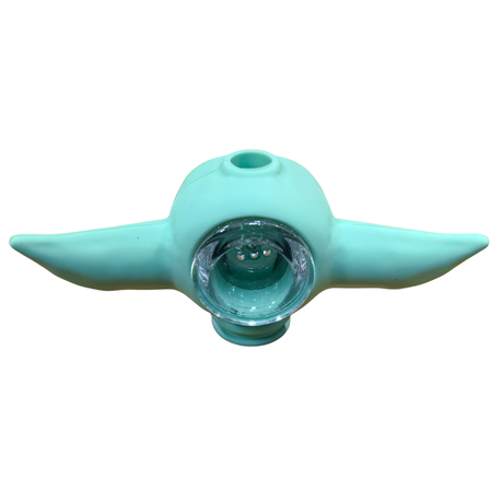Silicone Rasta Pipe - Yoda - Yellow