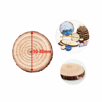 Motarro Wood Chips 10/30mm 6PCS 2 Pack